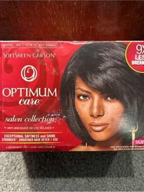 Softsheen Carson Optimum Care Defy Breakage No Lye Relaxer SUPER, 1 Application